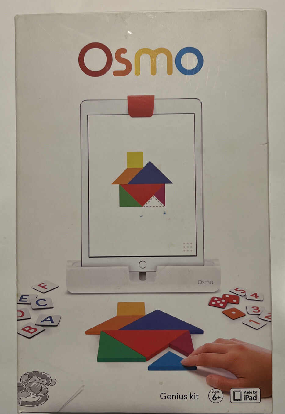 VGC Osmo Genius Kit For iPad - Tangram Numbers Words Drawing Base