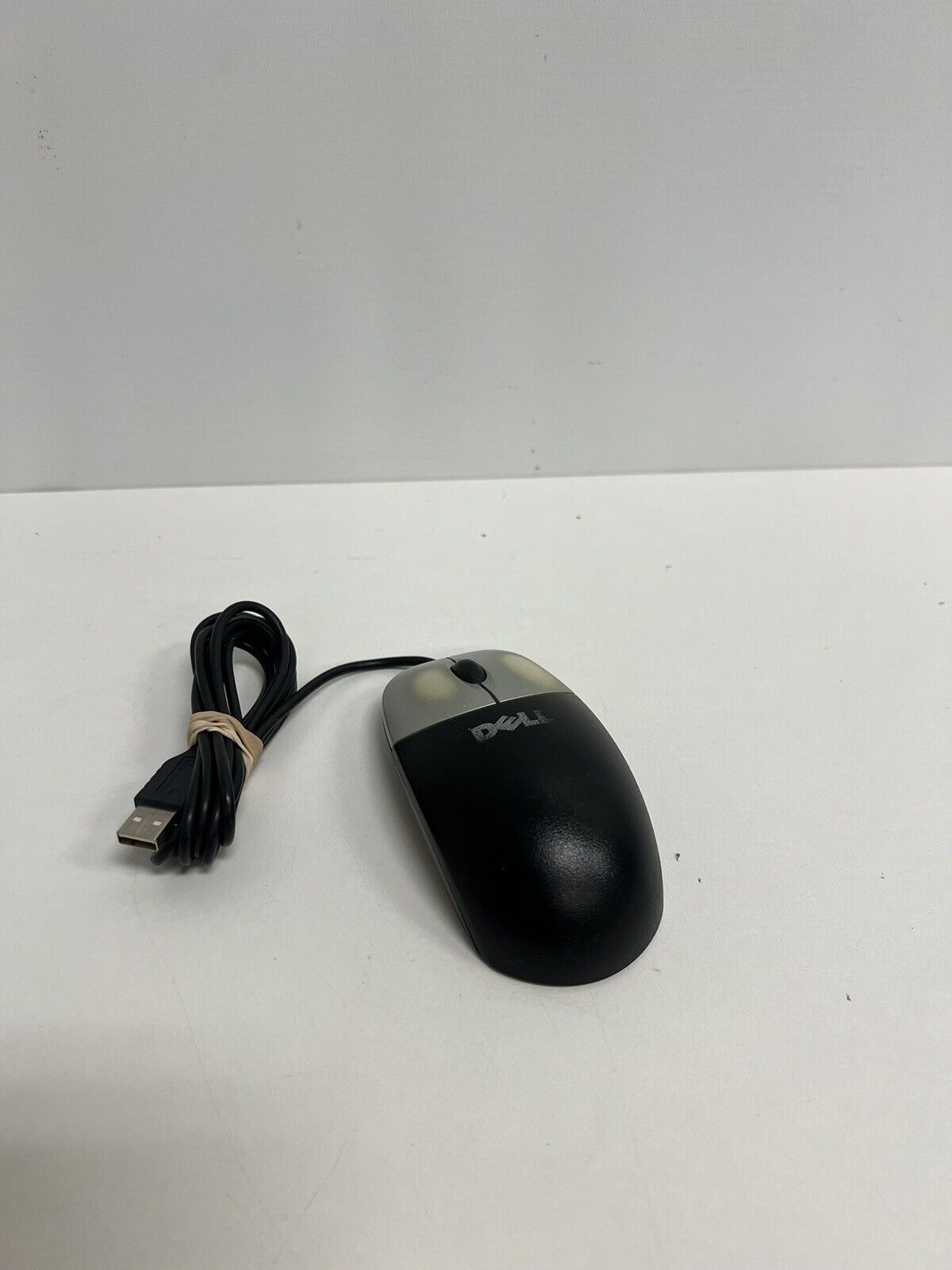 Vintage Dell USB Optical Mouse M-UAN DEL1 Clean Tested - Very Good CONDITION