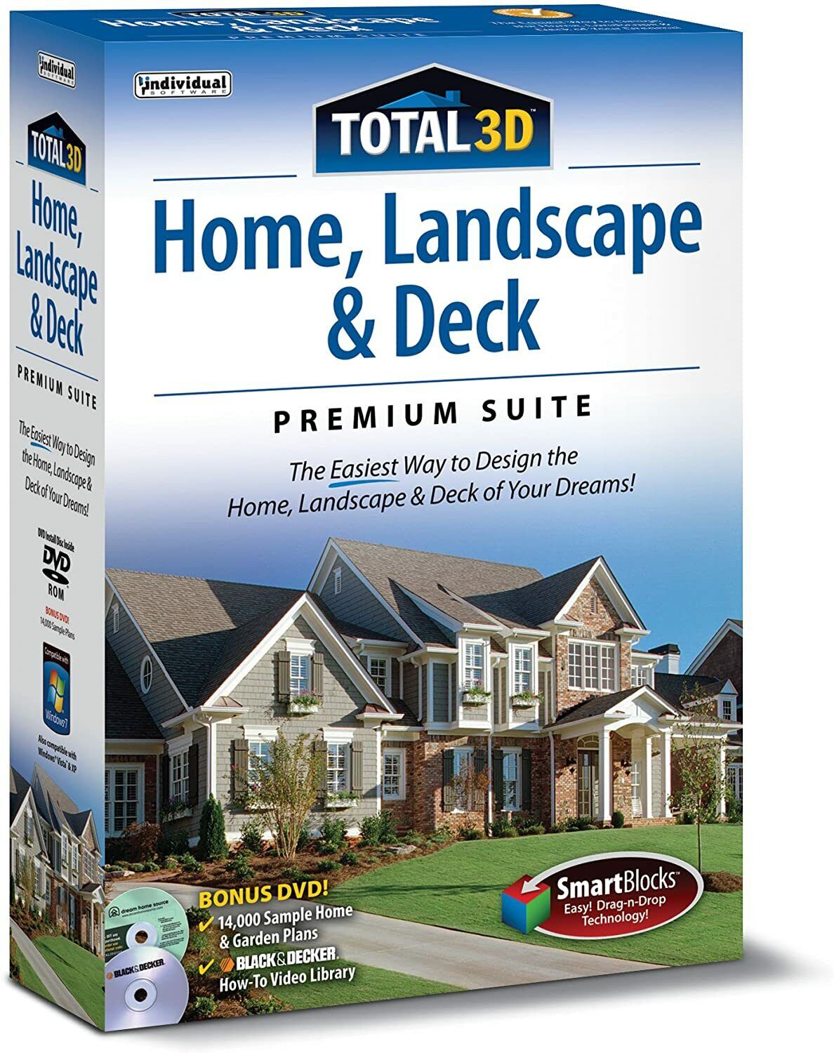 Total 3D Home, Landscape & Deck Premium Suite 12 PC NEW