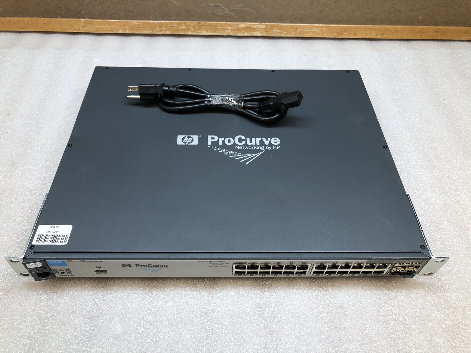 HP ProCurve 2910al-24G-J9145A 24 Port Gigabit Ethernet Switch --TESTED & RESET