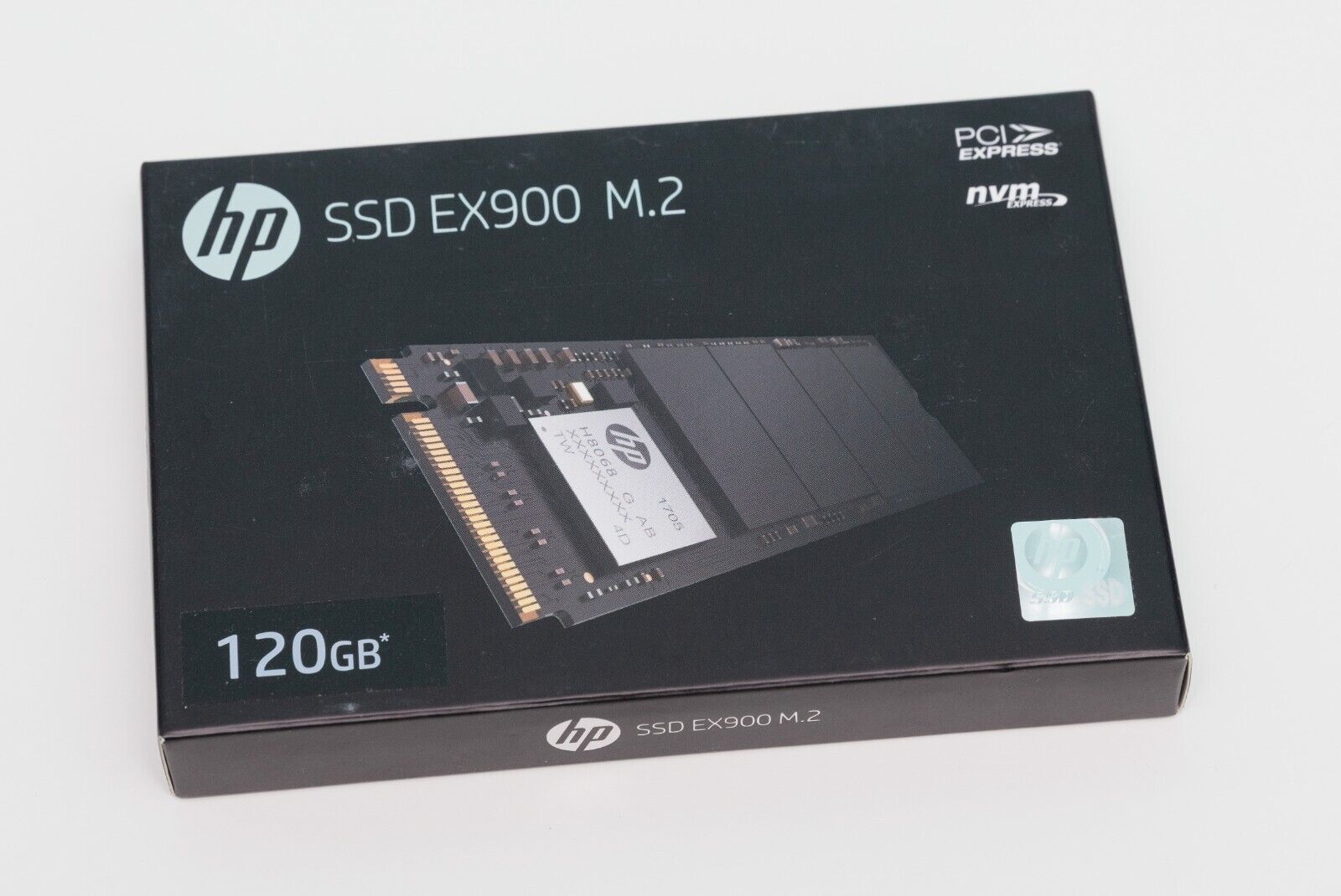 New: HP EX900 120GB PCI-Express 3.0 x4 M.2 2280 NVME 3D TLC Internal SSD