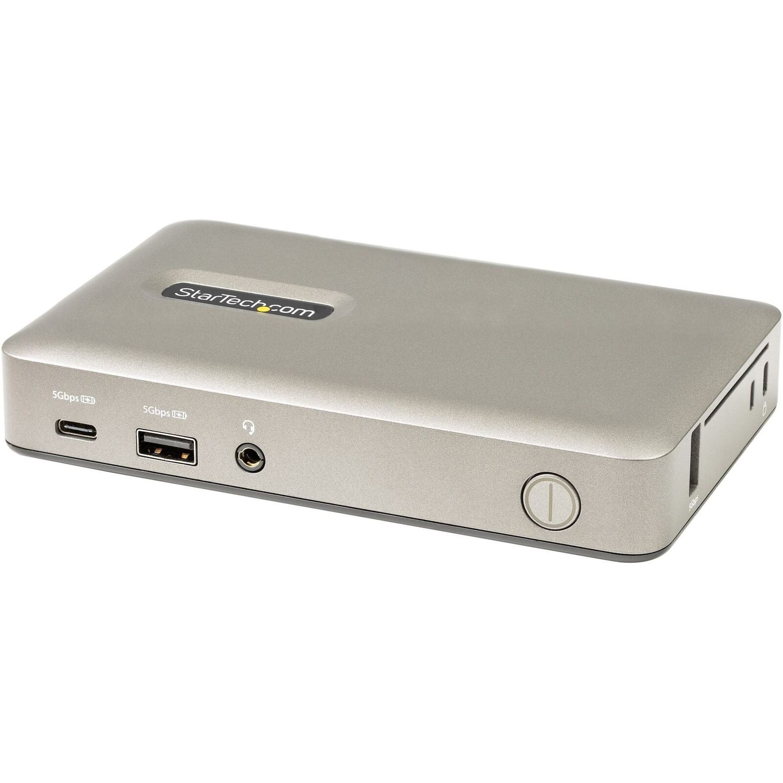 StarTech.com USB C Dock, USB-C to DisplayPort 4K 30Hz or VGA, 65W PD3.0, 4-Port