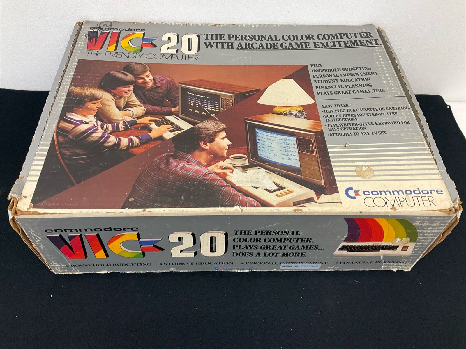 Commodore VIC-20 Personal Color Computer In Box AS-IS/For Parts or repair