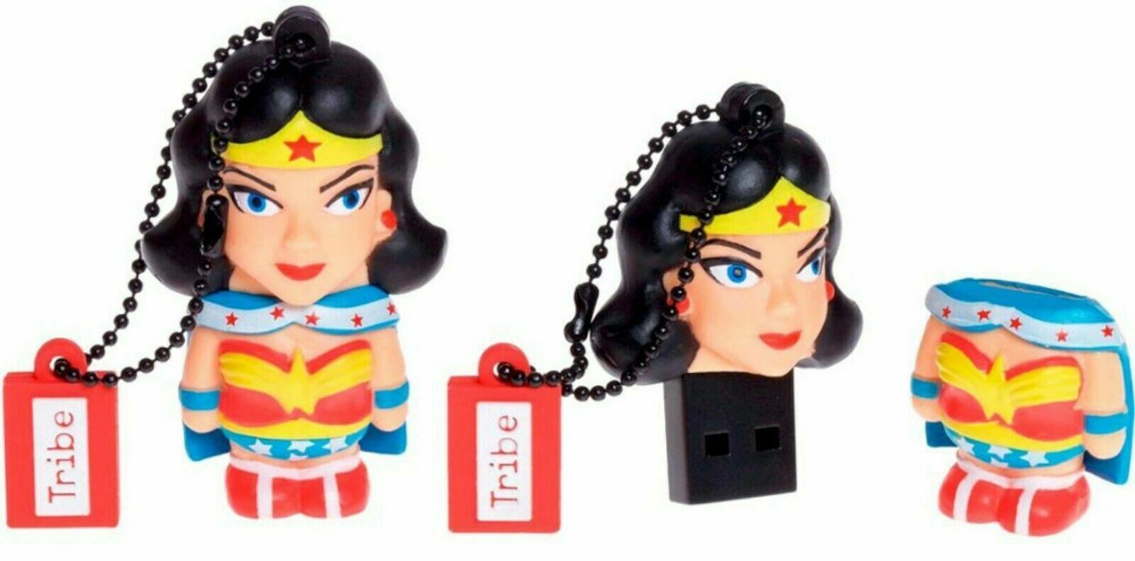 NEW Tribe DC Comics WONDER WOMAN 16gb USB 2.0 Flash Drive Storage Super Hero