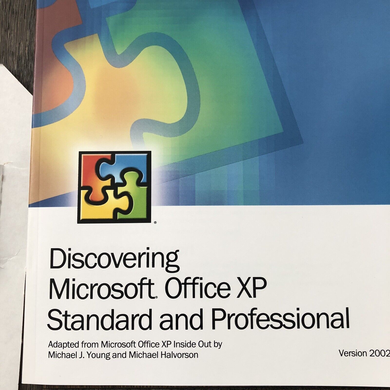 Microsoft XP Office Professional Version 2002 New