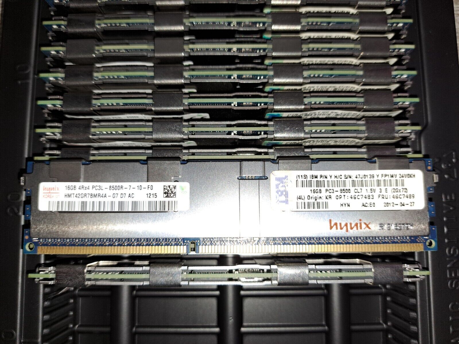1TB 1024GB (64x16GB) DDR3 PC3L-8500R ECC Reg Server Memory RAM 4Rx4 - Dell R910