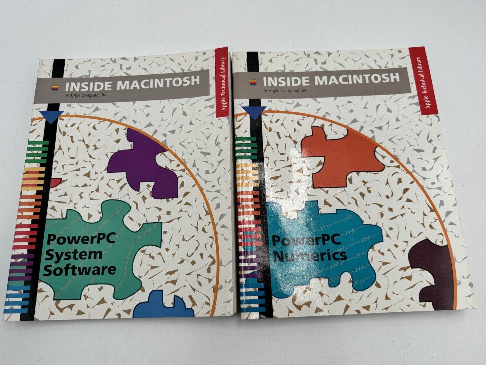 Vintage Inside Macintosh PowerPC System Software Apple Technical Library 2 Books