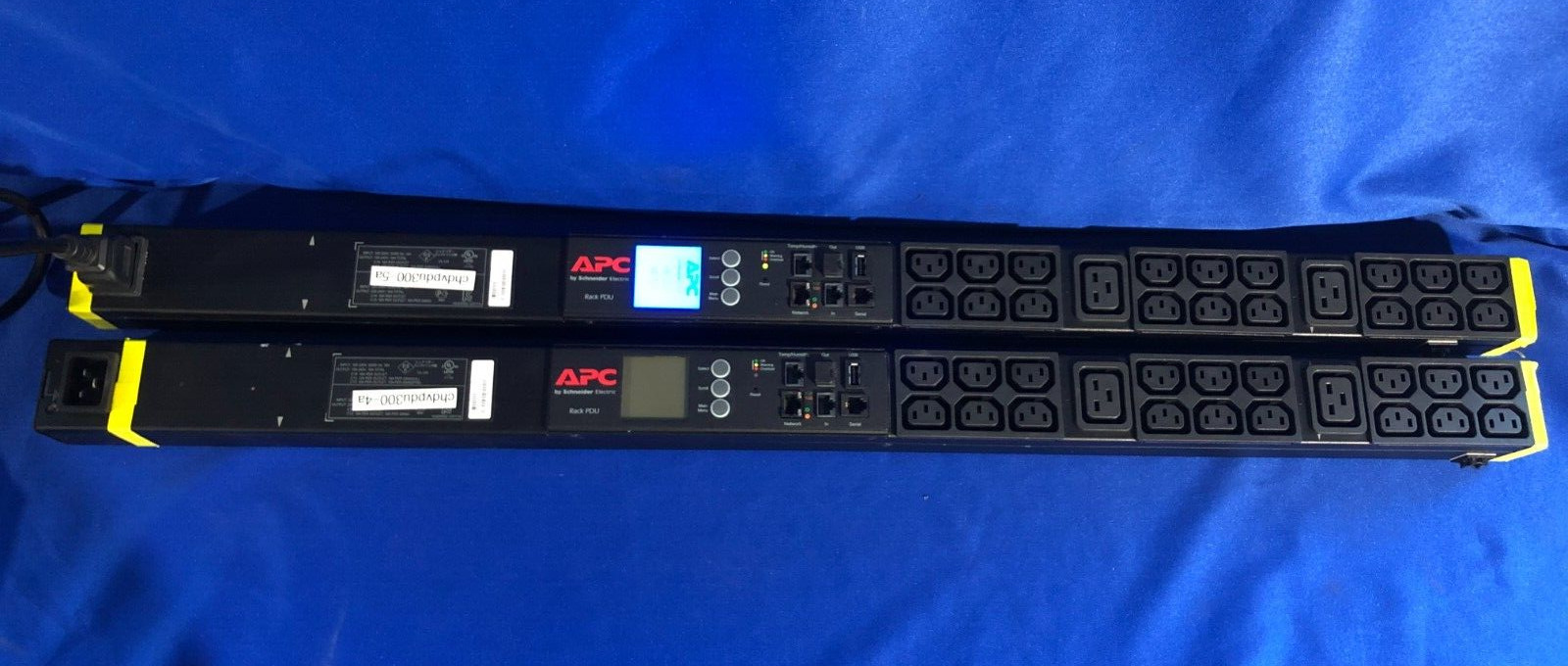 Lot: 2x APC Rack PDU Power Distribution AP8858 - Partially Tested - Read Desc.