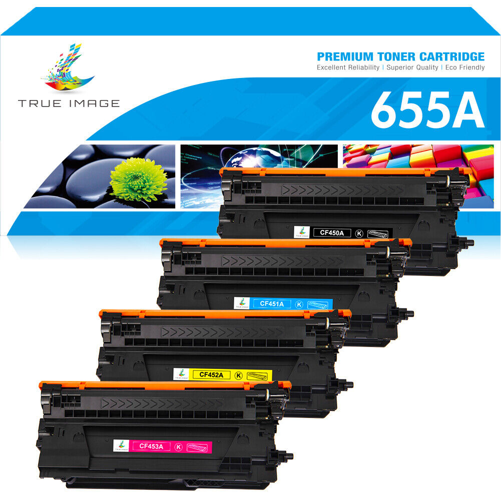 4PK 655A CF450A Toner Compatible With HP LaserJet M652 M653 MFP M681 M682z