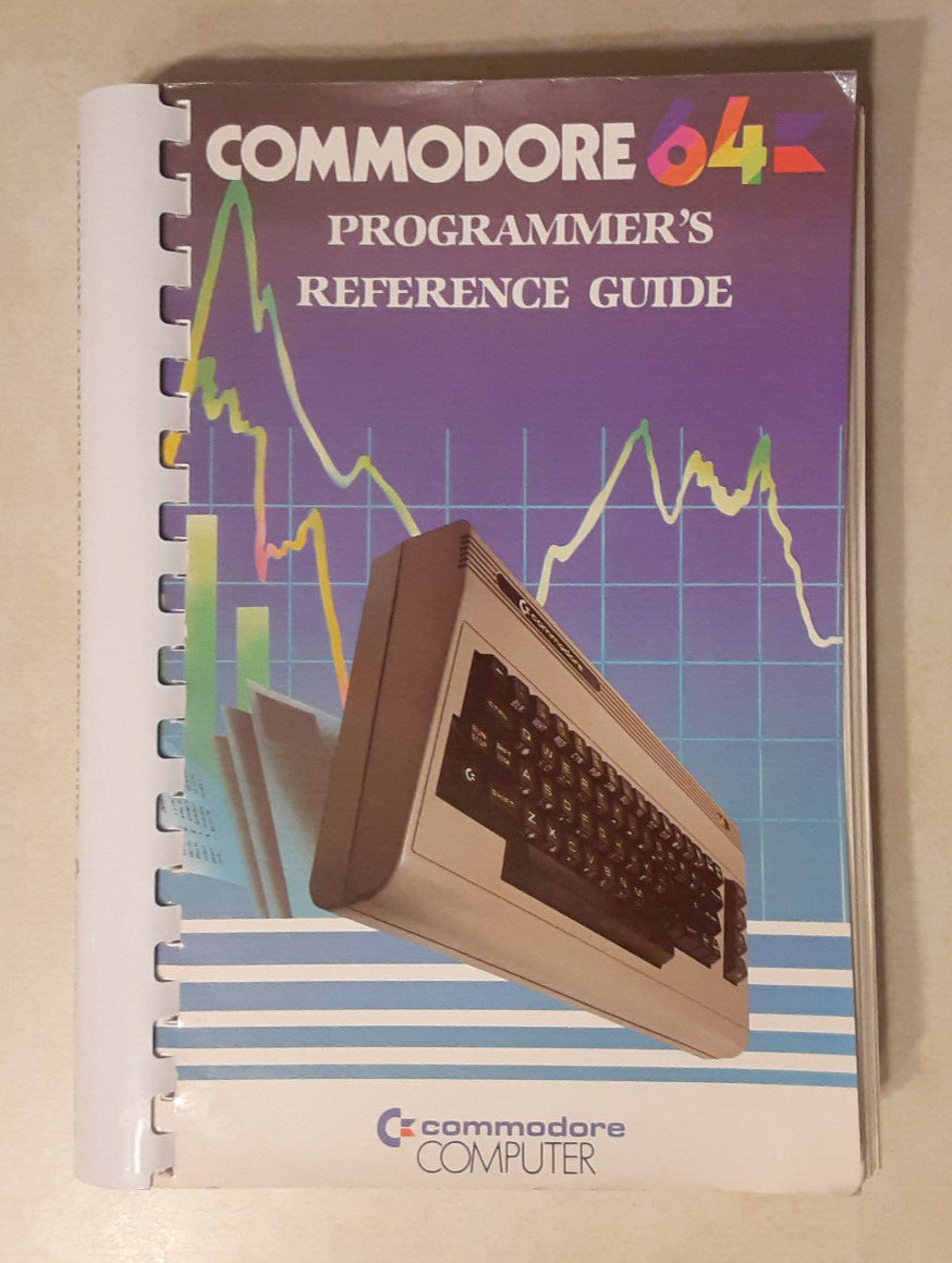 Commodore 64 Programmer's Reference Guide 1982 9th Printing 1984 Vintage