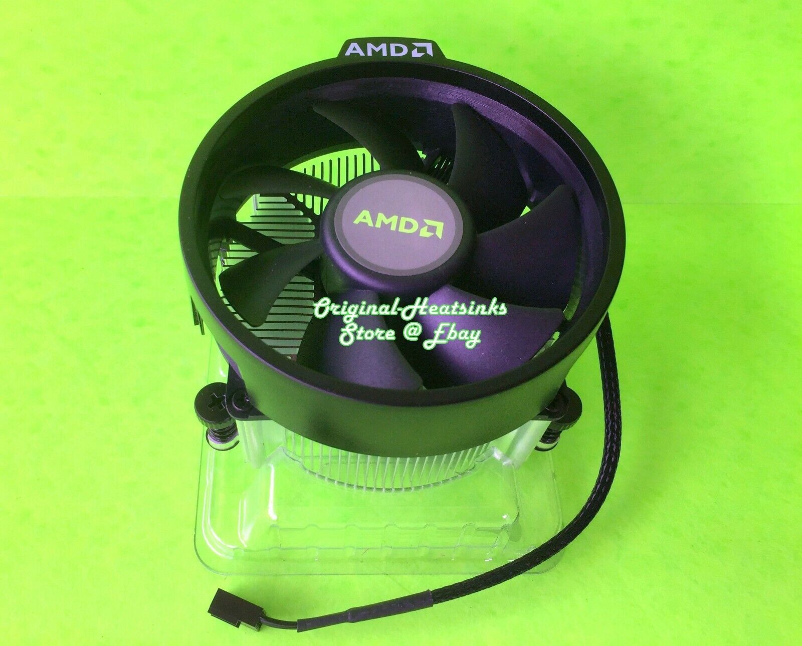 Ryzen 1500-1600 Cooler Fan Heatsink Genuine AMD - Pre Applied Thermal Paste  New