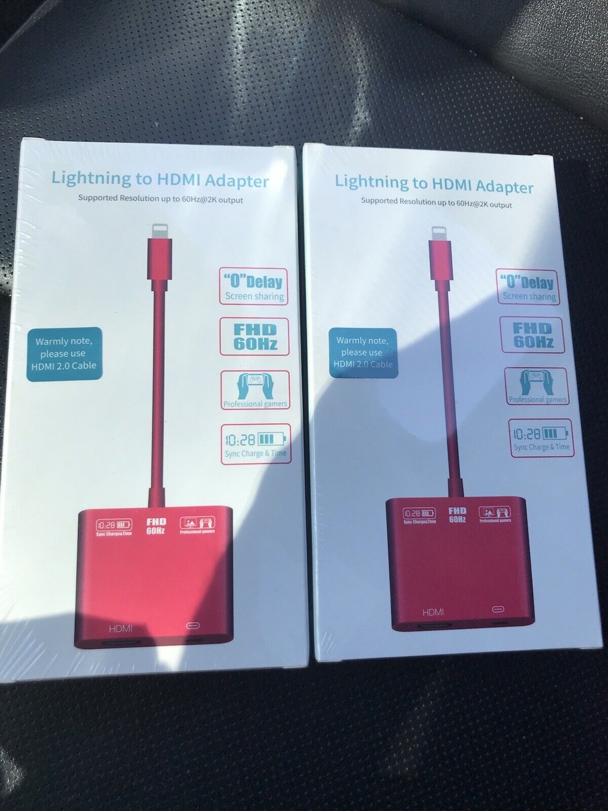New  Sealed Lightning HDMI Adapter Lot Of 2 For Apple iPod iPhone  iPad