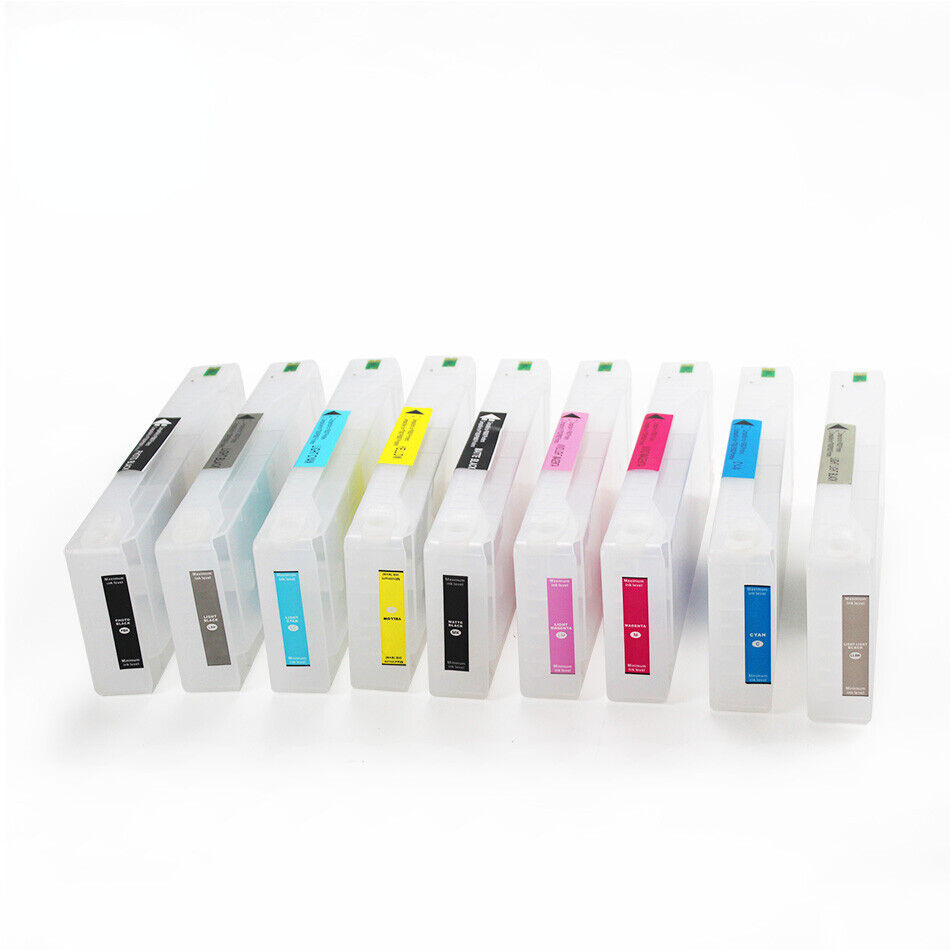 9 Color 700ml T8041-T8049Empty Refill Ink Cartridge For Epson P6000 P8000printer