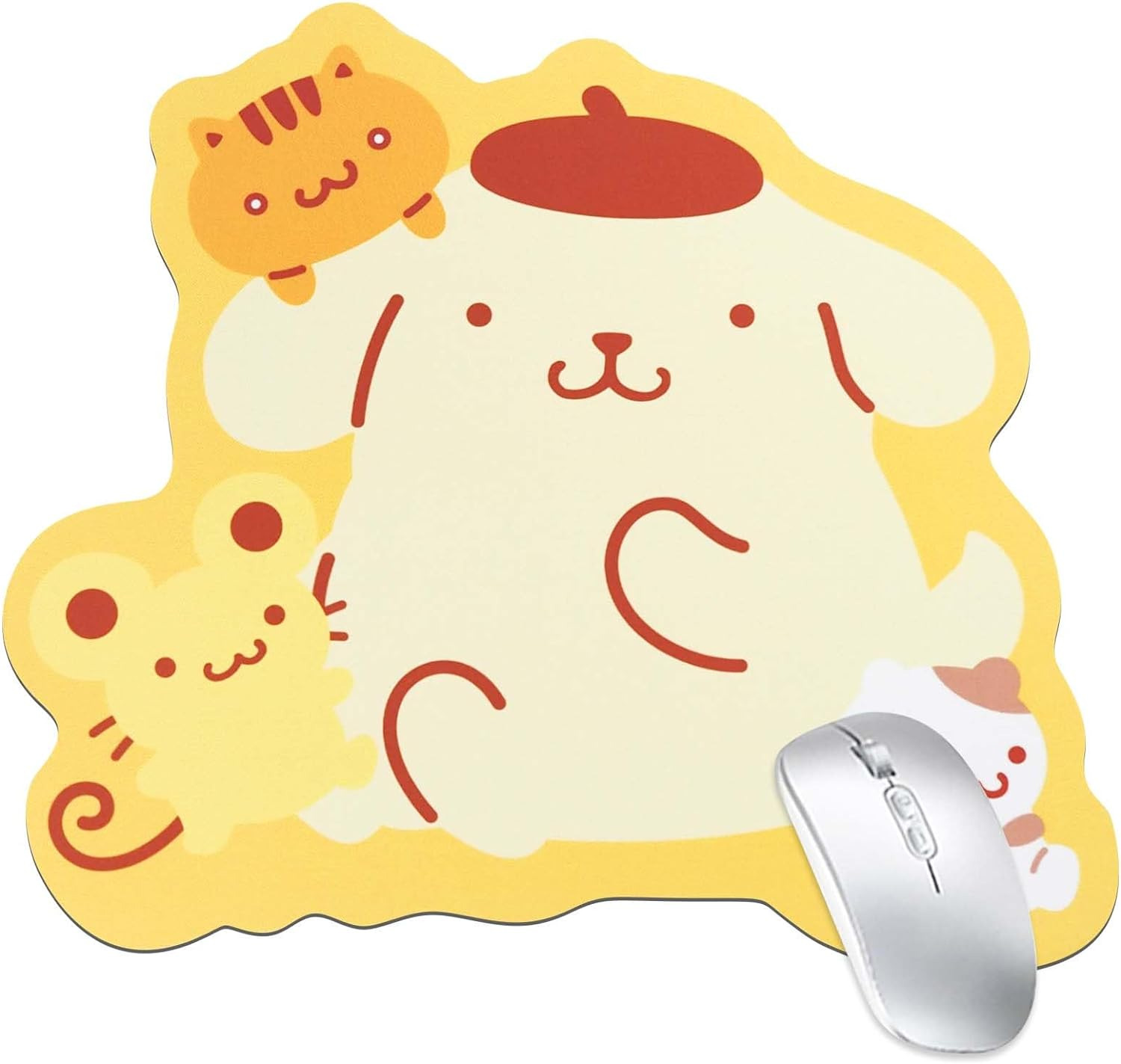 Cute Mouse Pad, Anime Mousepad Kawaii Mouse Pads for Women Girls and Kids Comput