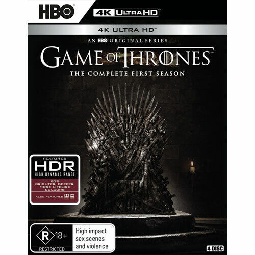 Game of Thrones: Season 1 (4K UHD) BLU-RAY NEW