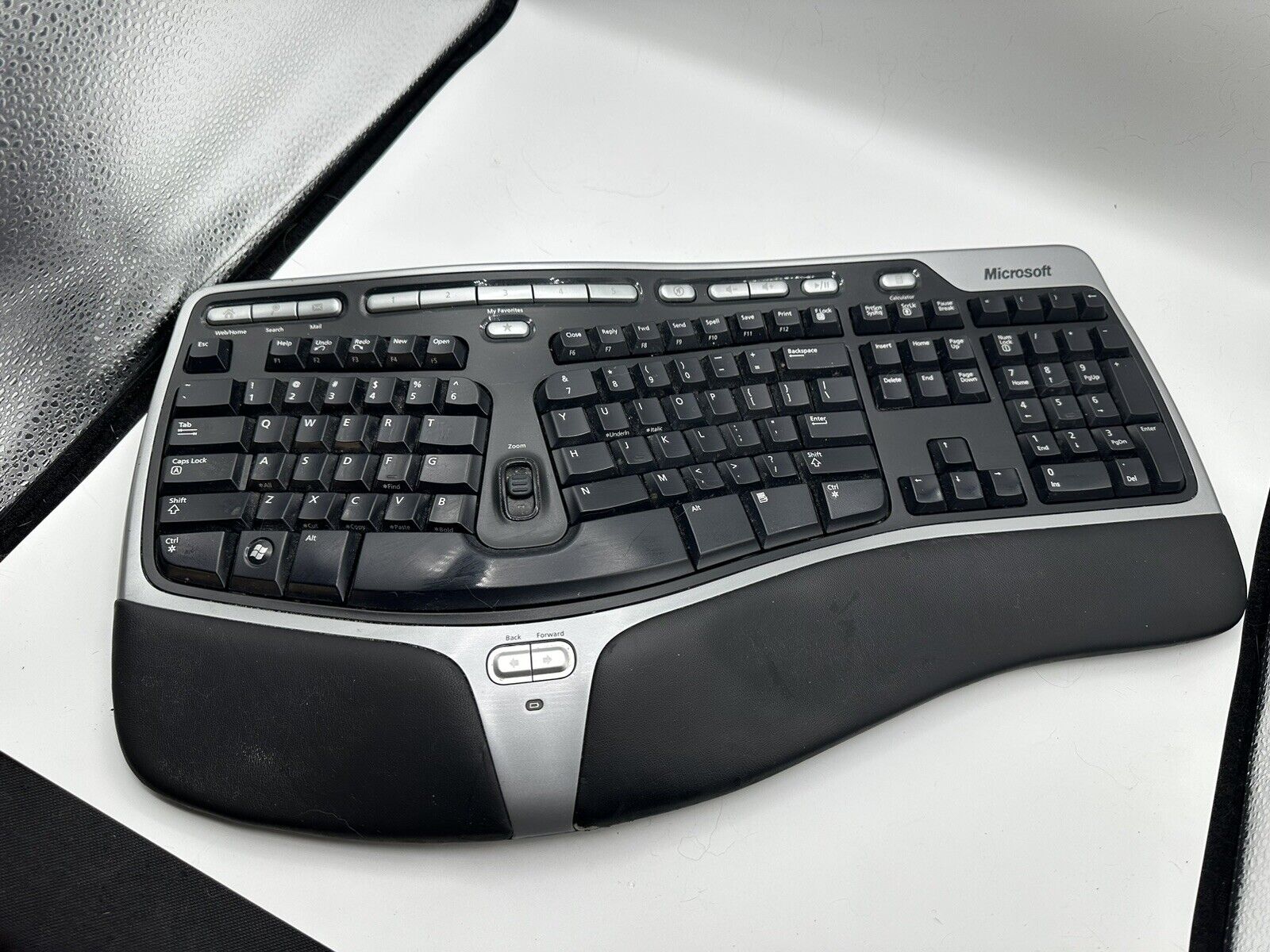 Microsoft Natural Wireless Ergonomic Keyboard 7000 No USB Dongle.    M