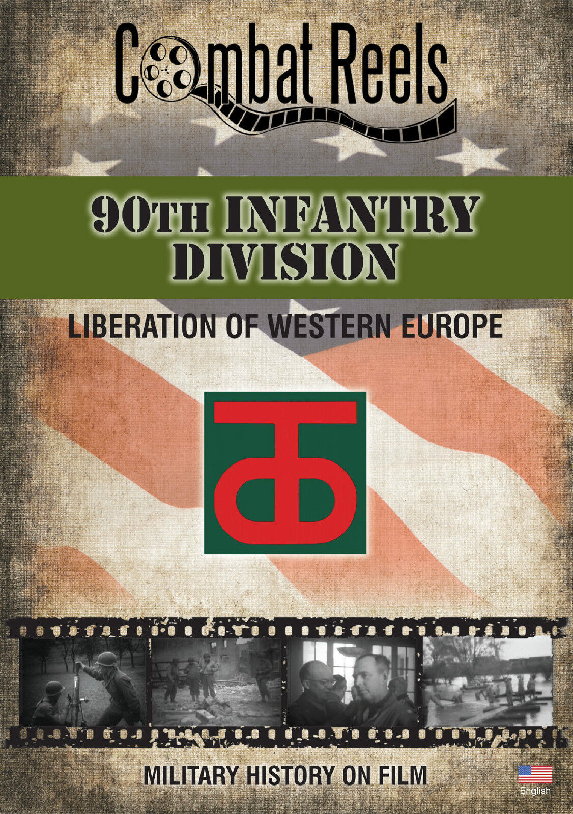 90th Infantry Division WWII Combat DVD Western Europe