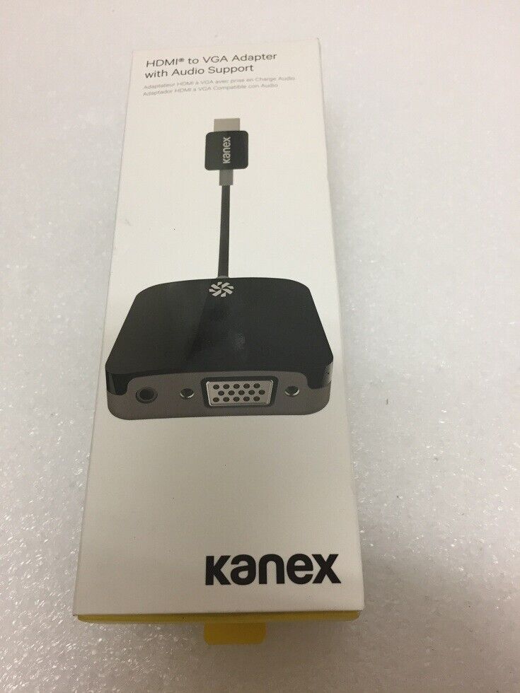 Kanex HDMI to VGA Adapter with Audio Support for Apple TV 4K / 