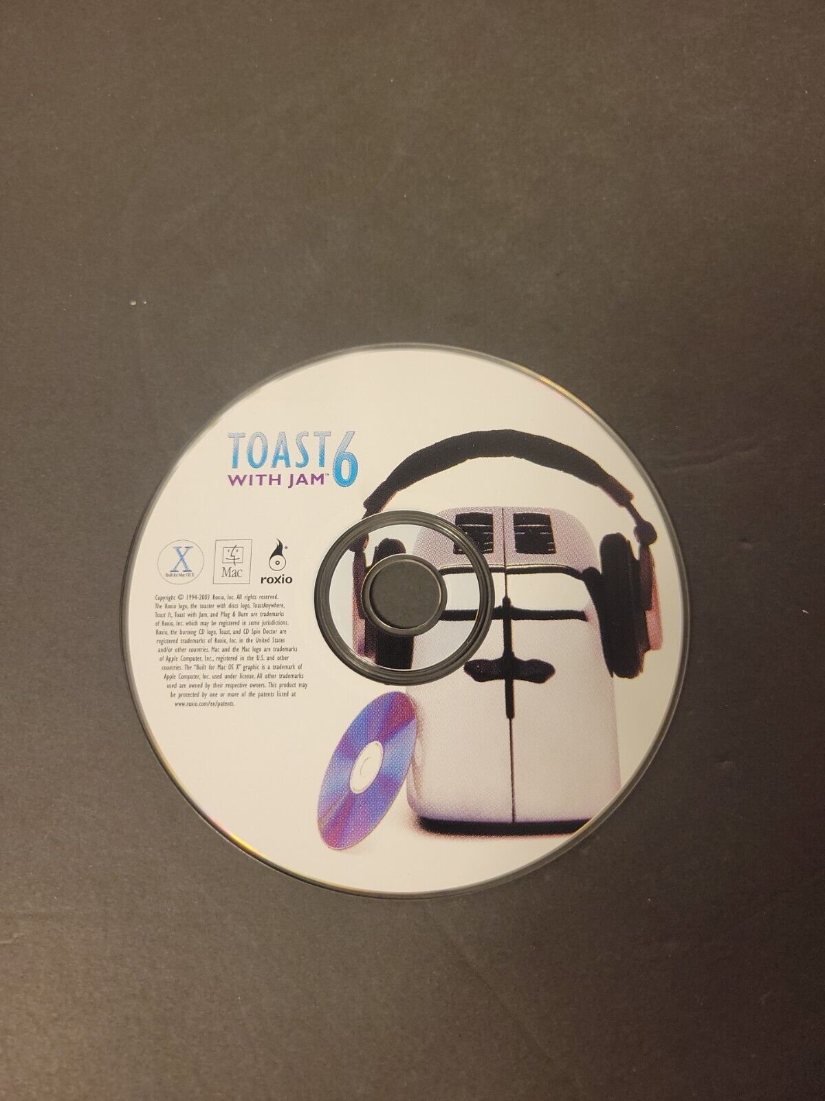 Roxio Toast 6 With Jam,Advanced Sound Editing And Mastering For Mac (1994-2004)