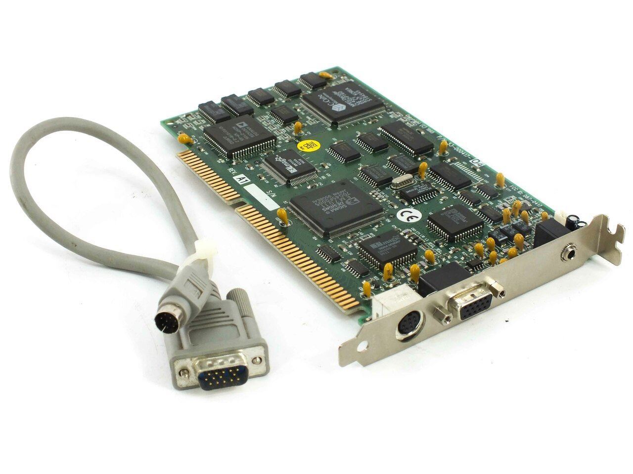 Sigma Designs RealMagic 16-Bit ISA MPEG Decoder Card with 8-Pin Cable 53-000417