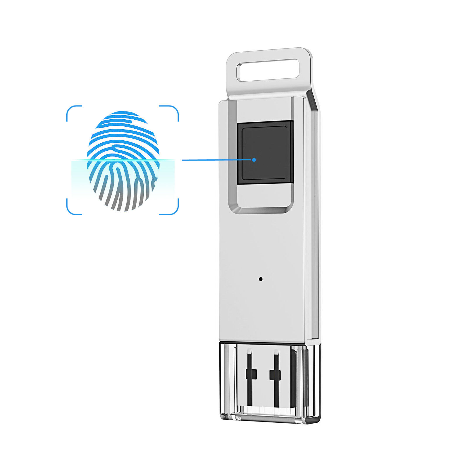 32G/128G Security Recognition Fingerprint Encrypted High tech USB3.0 Flash Drive