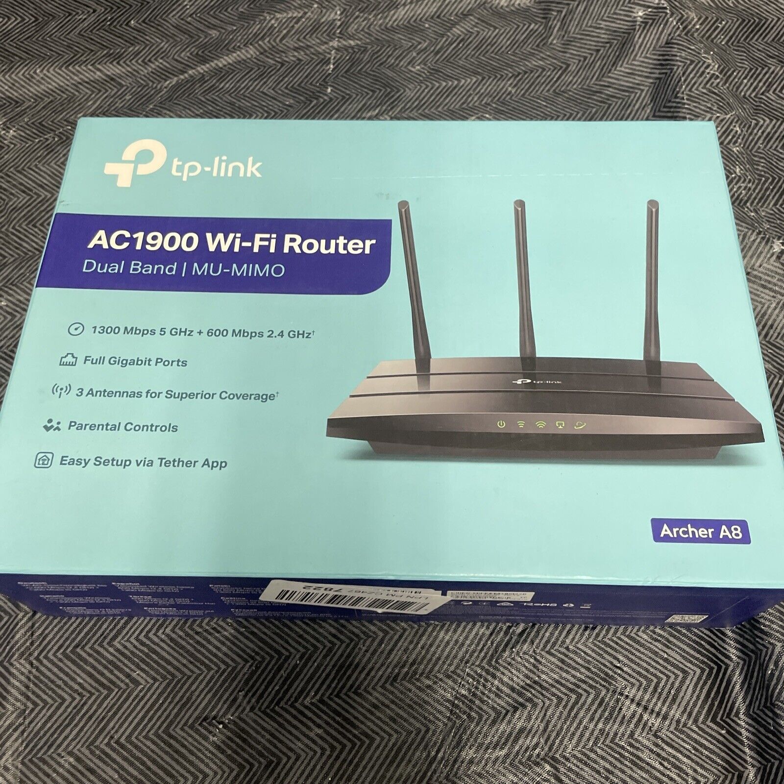 TP-Link - Archer C90 AC1900 Dual-Band MU-Mimo Wi-Fi Router 