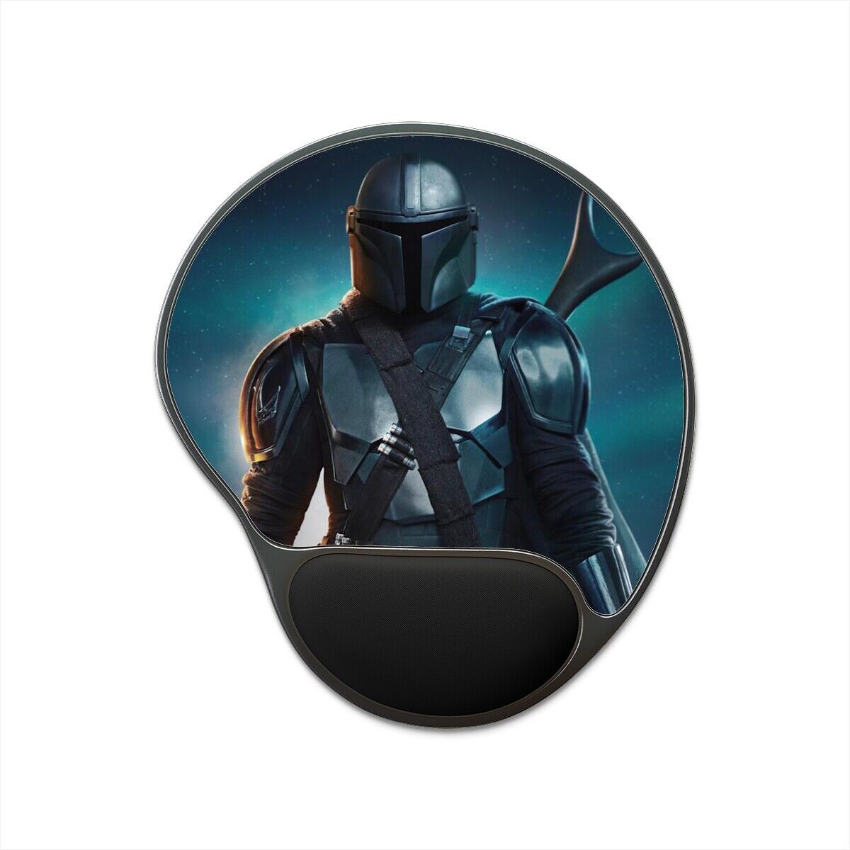 Star Wars The Mandalorian, Din Djarin, Mouse Pad With Wrist Rest