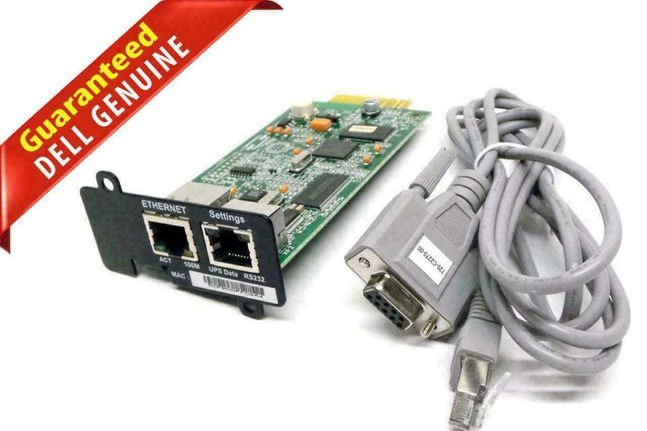 New Dell PowerEdge M1000E M600 M605 UPS Network Management Card H910P Dual Port