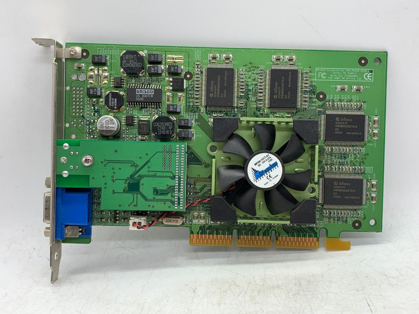 HP nVidia GeForce2 GTS 32MB DDR Video Card AGP NV15 5065-4243
