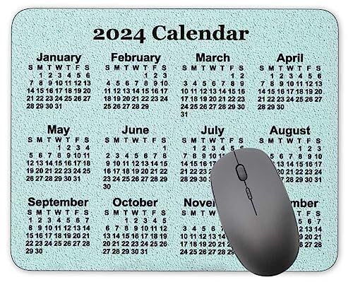 2024 Calendar Mouse pad, Natural Rubber Mouse Pad, Quality Creative Gaming Mo...