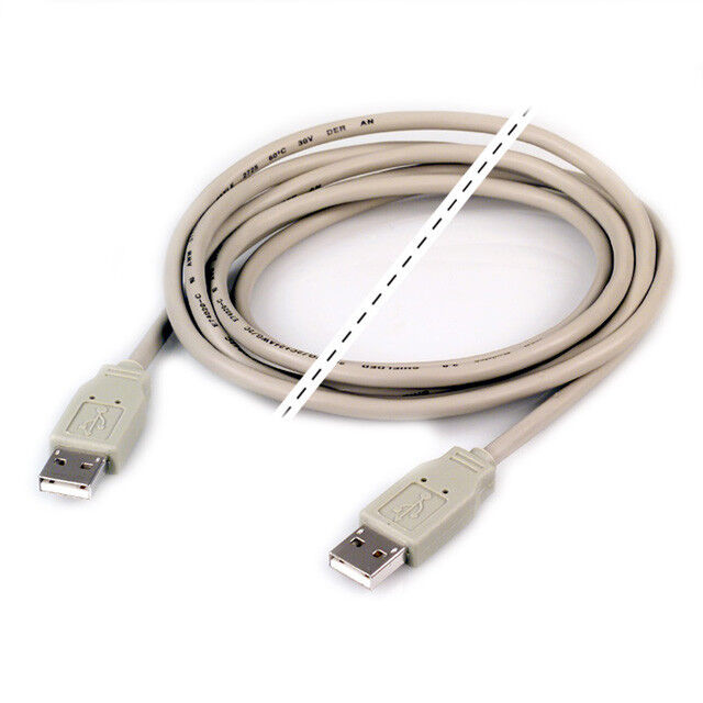10 FT USB 2.0 A TO A TYPE MALE TO MALE COMPUTER CABLE 10 FEET USB EXTENSION CORD