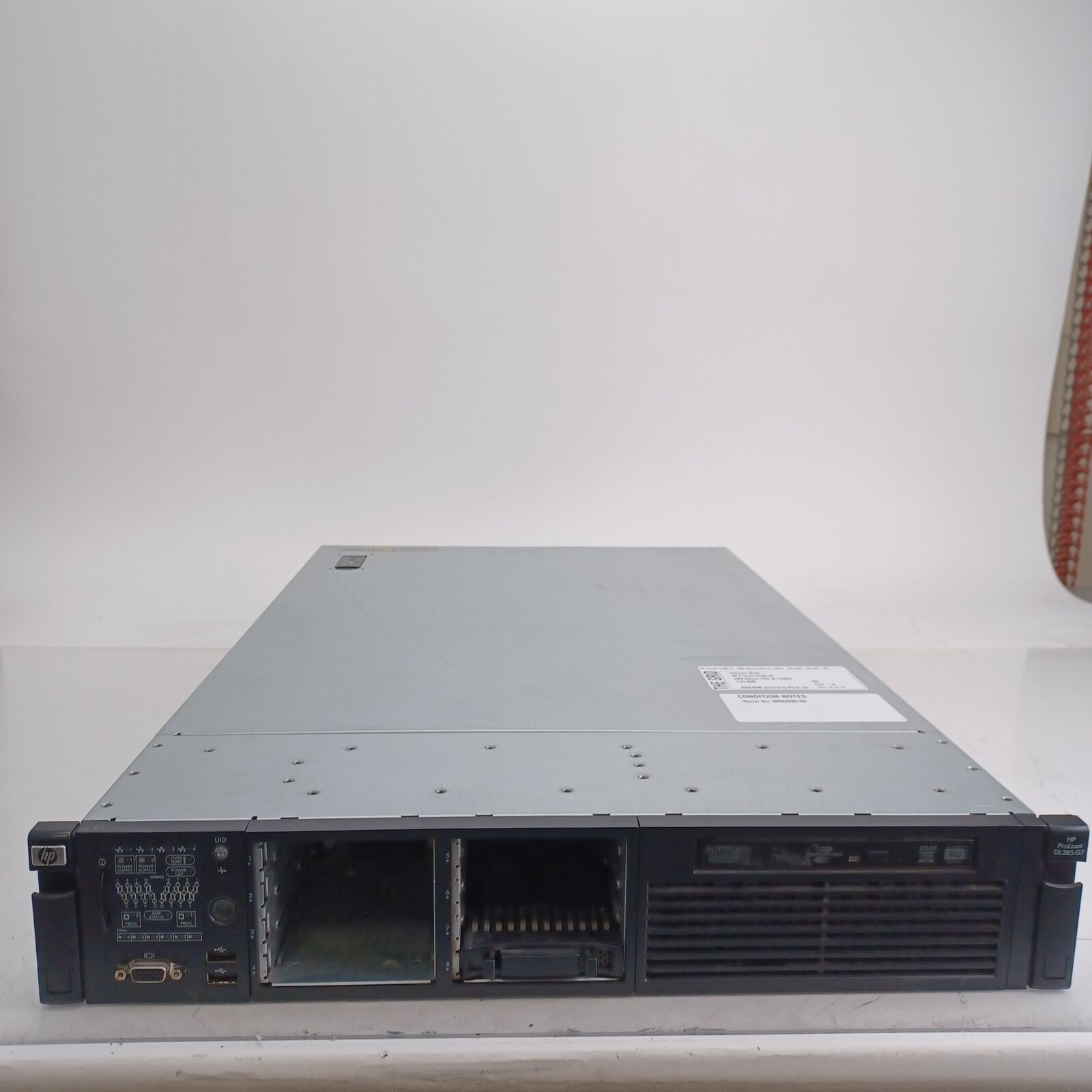 HP ProLiant DL385 G7 Server AMD Opteron 6234 2.40GHz 96GB RAM No HDDs
