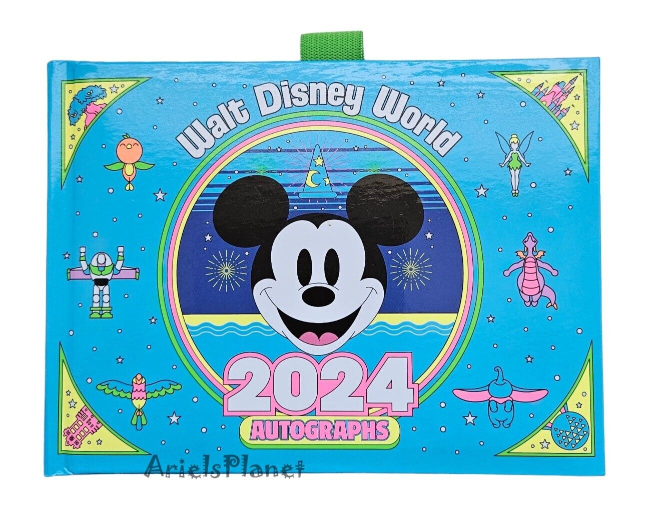 2024 Walt Disney 4 Parks Mickey Mouse and Friends Autograph Book & Photo Album