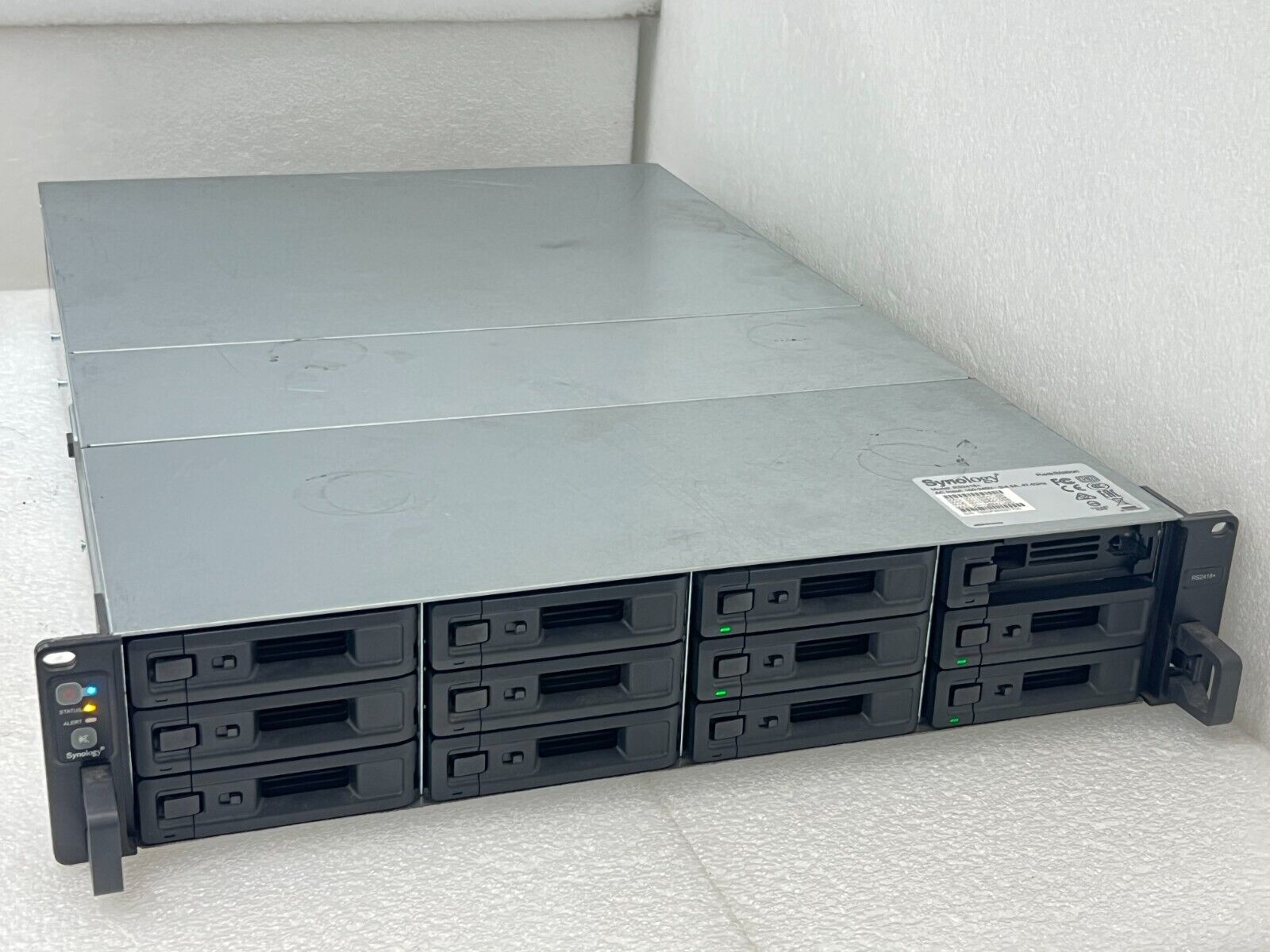 SYNOLOGY RS2418RP+ 12 Bay Storage Array w 4x 4TB (16TB) Mix Brand Hard Drive
