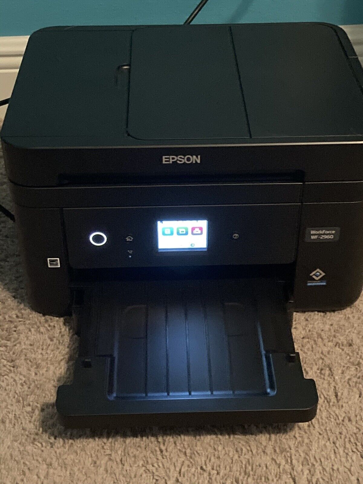 Epson WorkForce WF-2960 Color Inkjet All-In-One Printer. Great Condition
