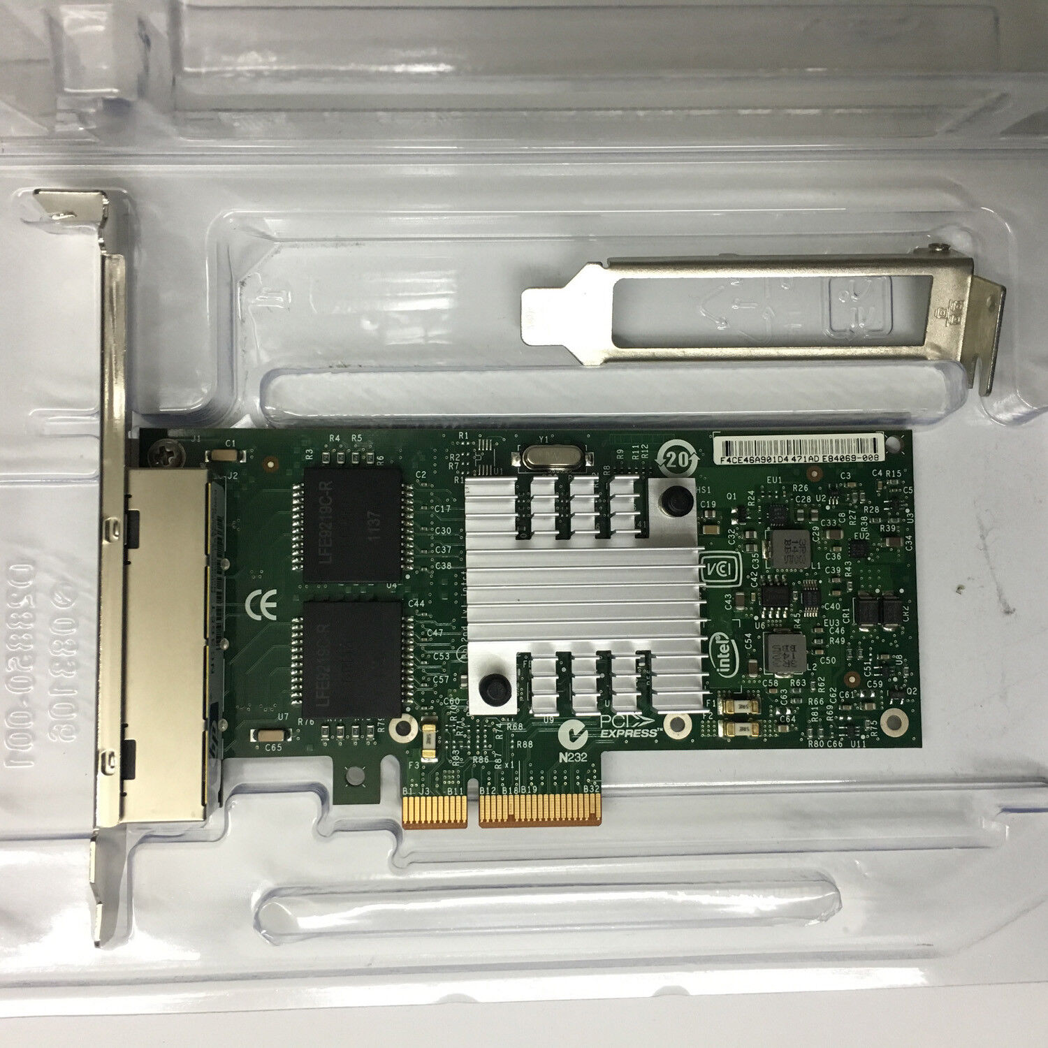 IBM 49Y4242 49Y4241 Intel I340-T4 Quad Port Ethernet Gigabit PCI Network Adapter