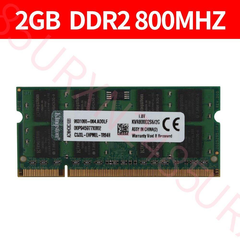 2GB Module ASUS EEE PC 701/702/900/901/904 Notebook DDR2 RAM Laptop Memory