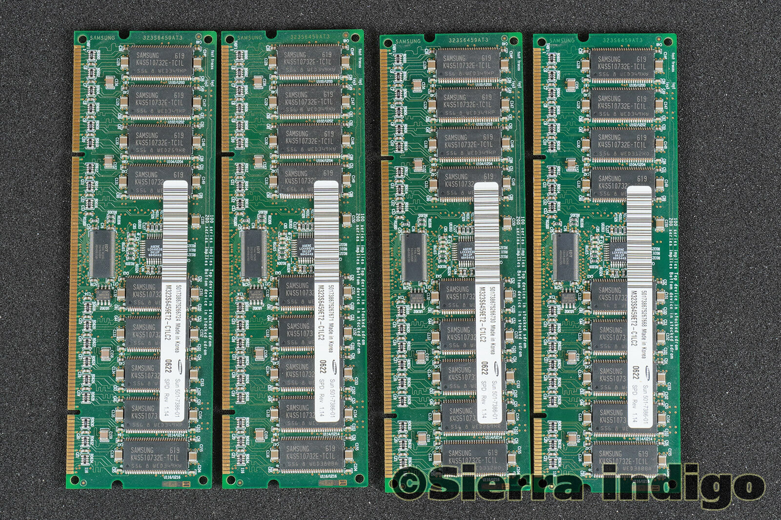 X7056A Sun 4x1GB Memory Kit 4x501-7386