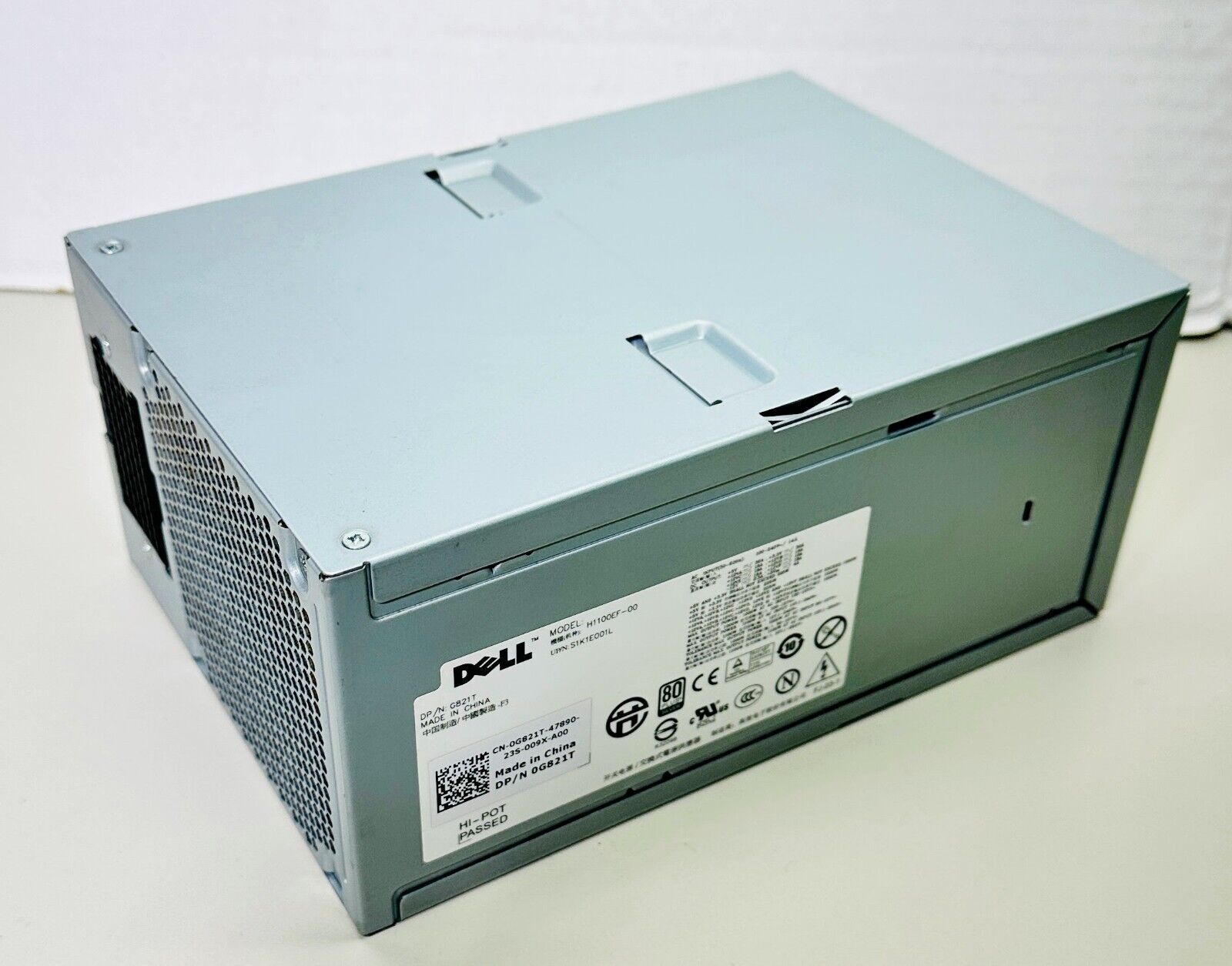 Dell Precision T7500 PSU H1100EF G821T 0G821T 1100w Power Supply TESTED