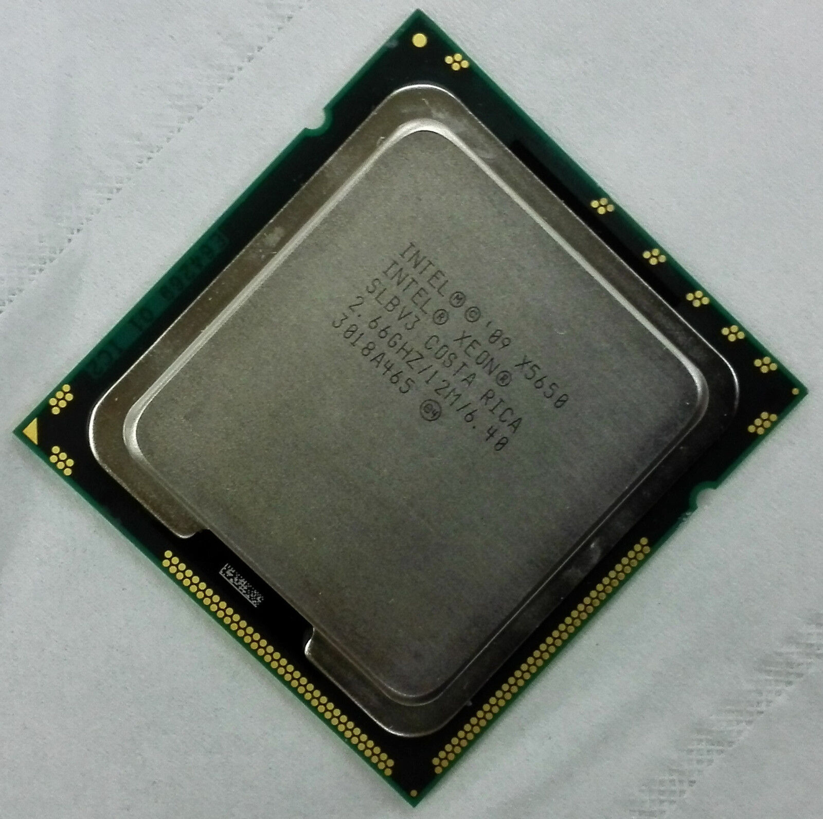Intel Xeon X5650 CPU  AT80614004320AD LGA1366 B1(SLBV3) 6 cores Good condition