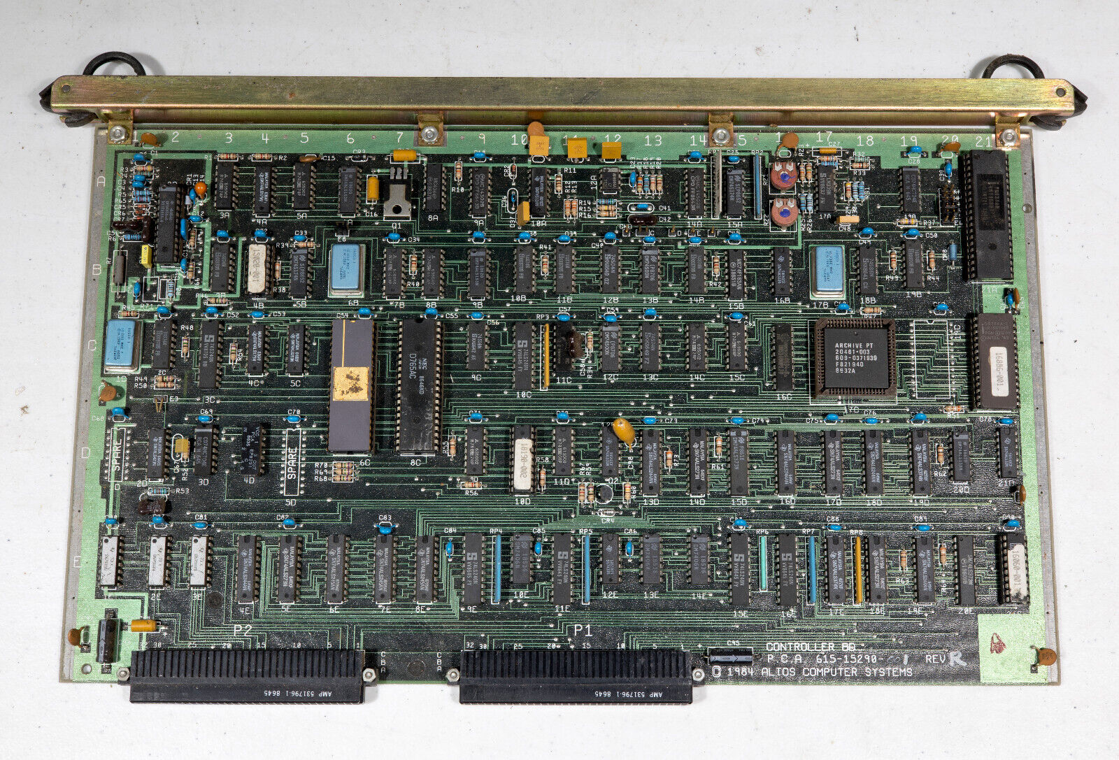 Vintage Altos 2086 computer controller system board