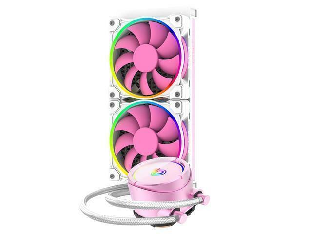 ID-COOLING PINKFLOW 240 CPU Water Cooler 5V Addressable RGB AIO Cooler 240mm New
