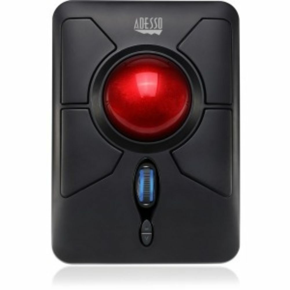 Adesso iMouse T50 Wireless Programmable Ergonomic Trackball Mouse