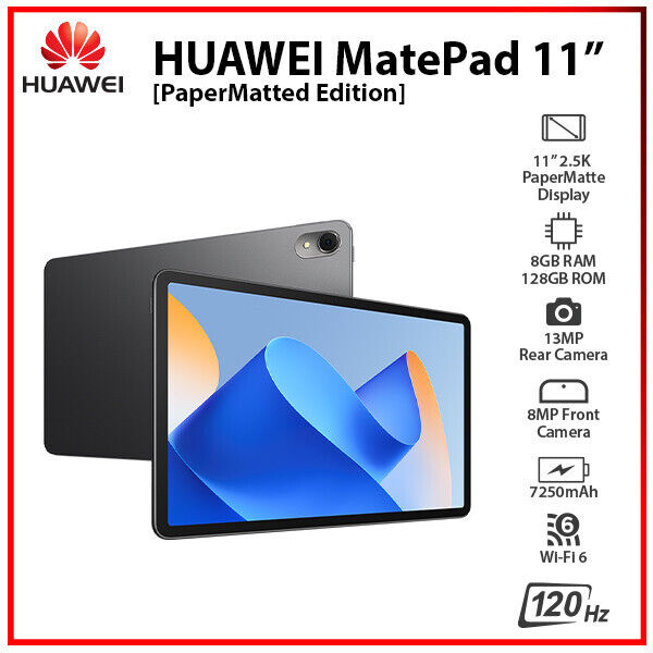 HUAWEI MatePad 11-inch PaperMatte Edition 8GB+128GB HarmonyOS PC Tablet (WiFi)