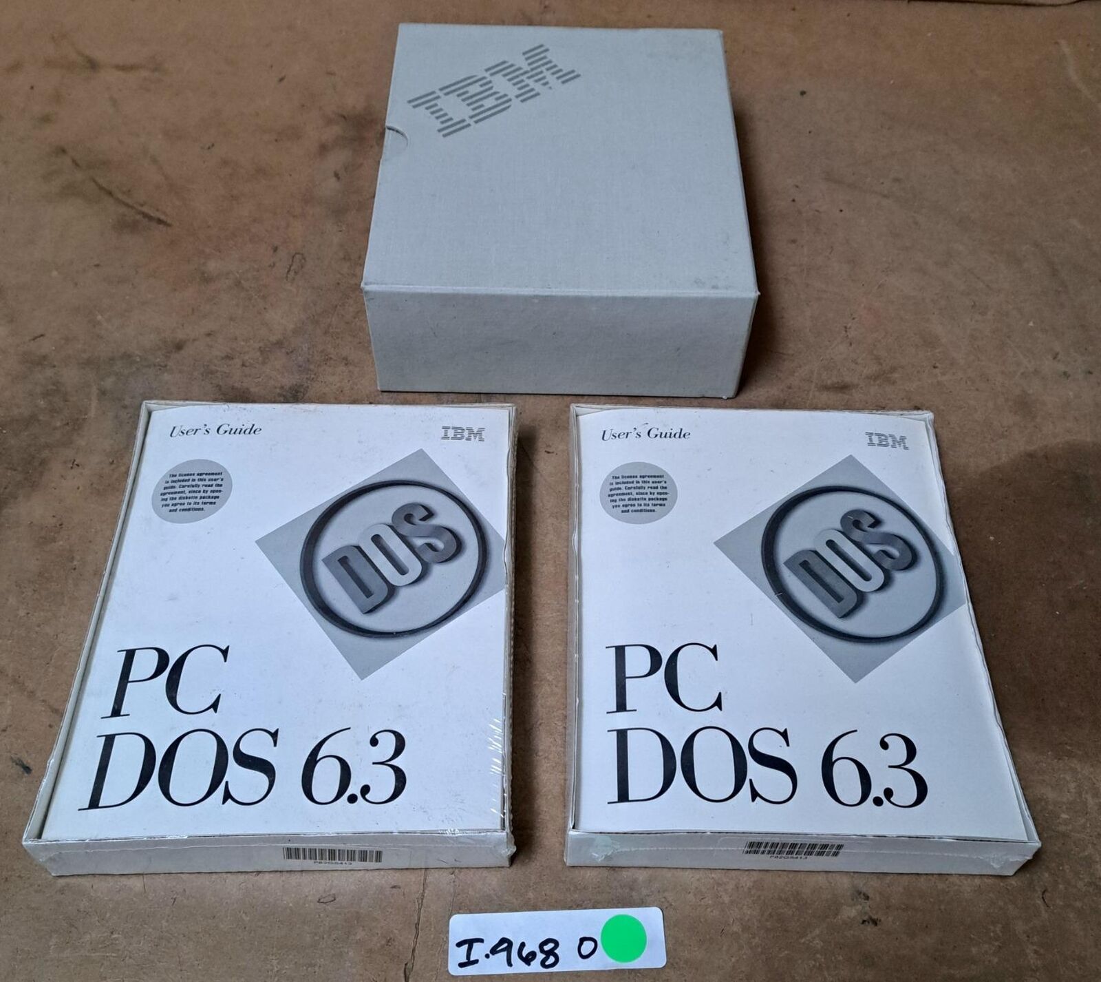 LOT OF TWO NOS SEALED IBM PC DOS 3.3 P82G5413   O