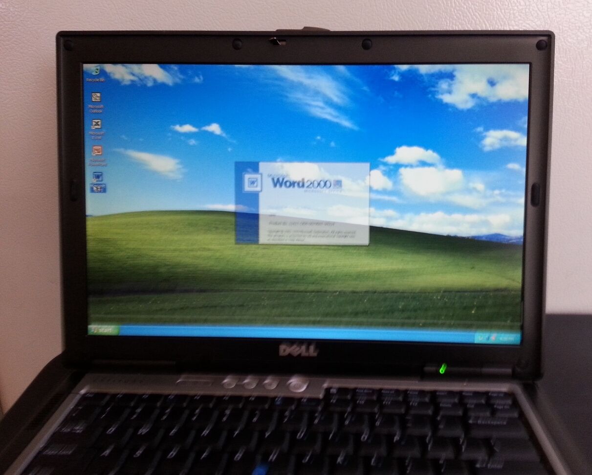 Dell Laptop D630 Duo Core Windows XP PRO RS232 Serial Com Port Microsoft Office