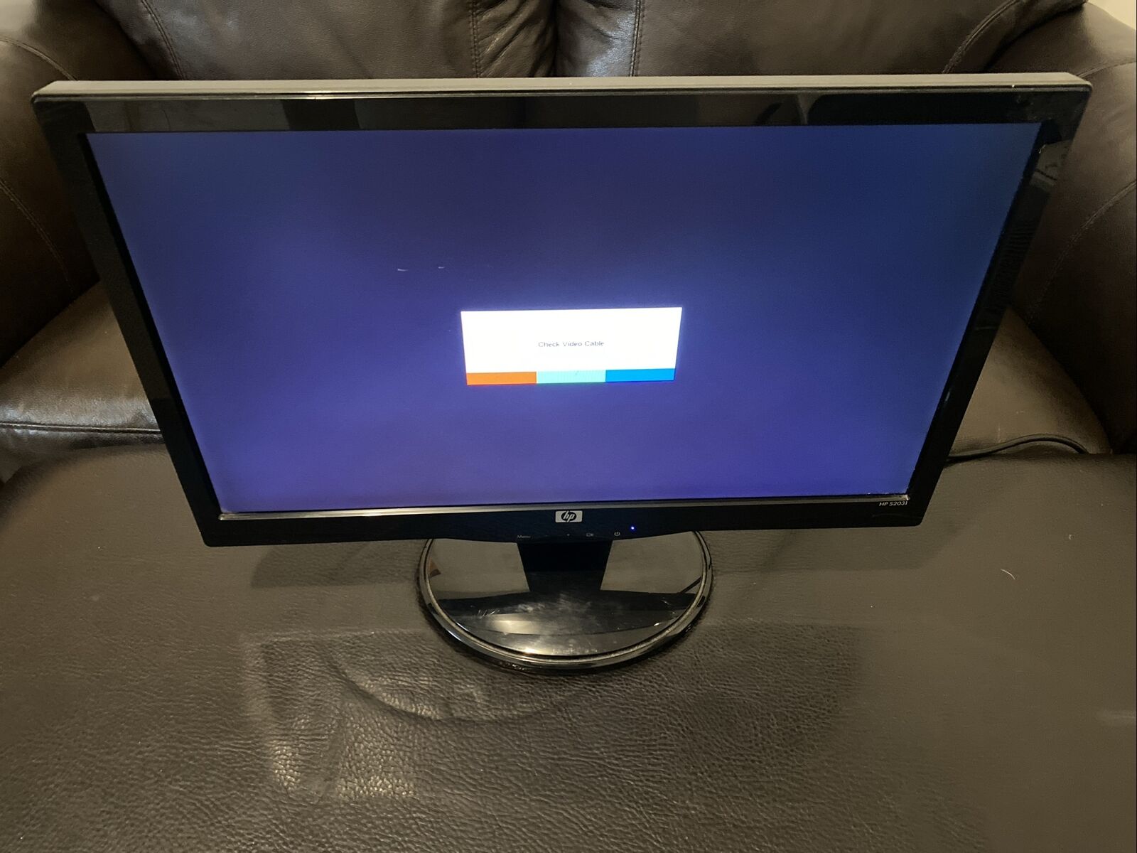 HP S2031 20” LCD Flatscreen Monitor. VGA, DVI.  Tested