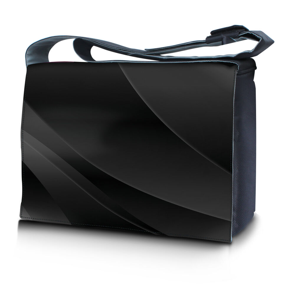 15 15.6 14 inch Laptop Computer Padded Compartment Shoulder Strap Messenger Bag 