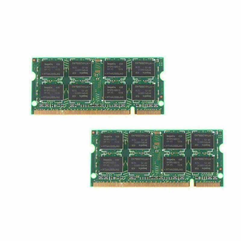 2x2GB For Samsung 2RX8 PC2-5300S DDR2-667MHz 200pin SODIMM Laptop Memory RAM QC