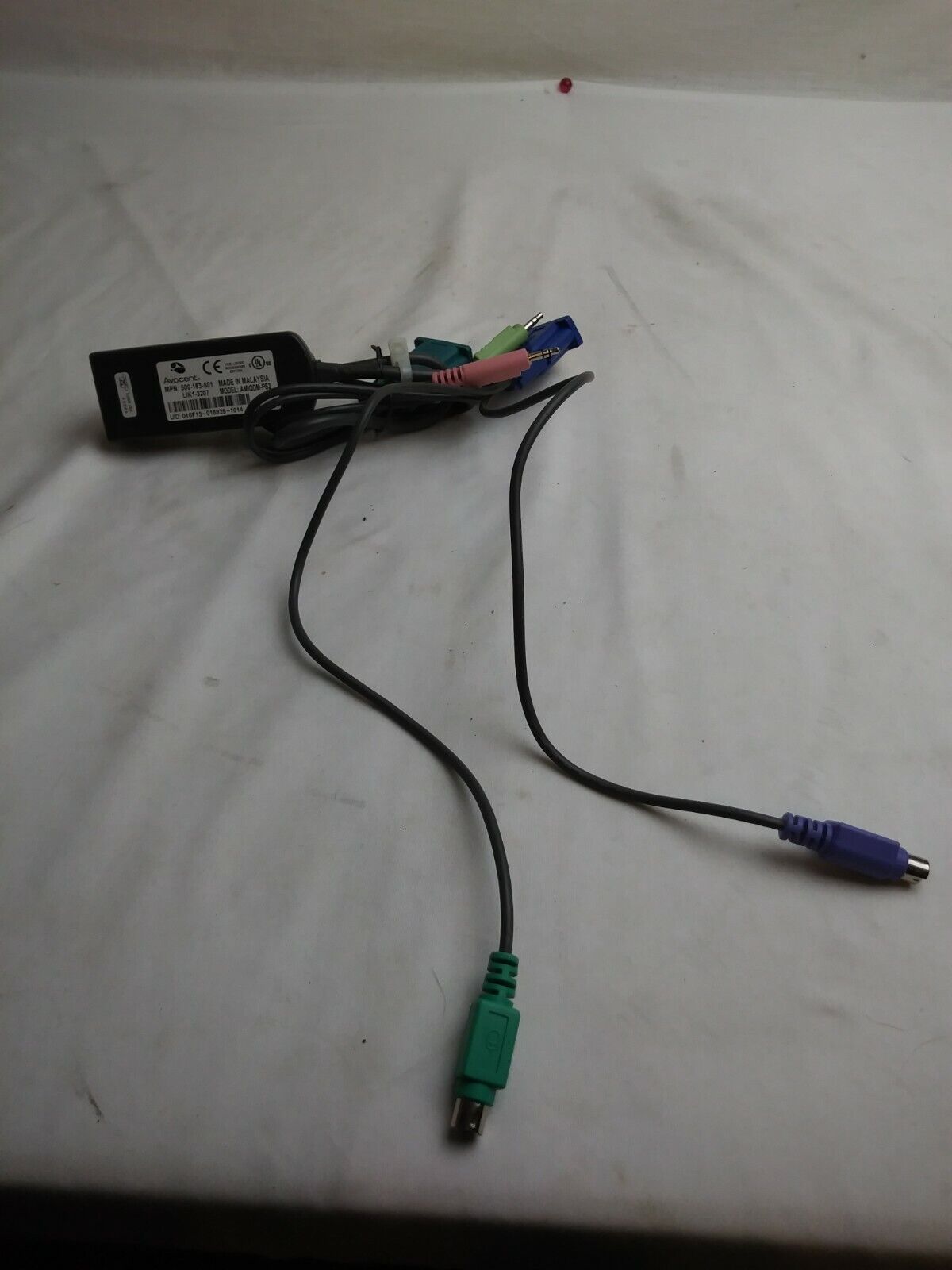 Avocent AMX Dual KVM Audio Serial USB Extender Cable AMIQDM-USB 500-164-501 